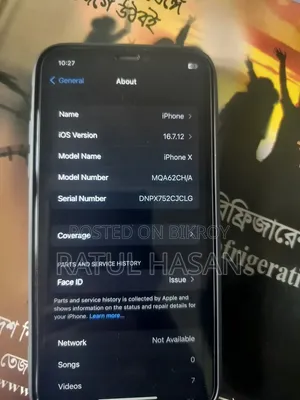 Apple iPhone X 64 GB Silver