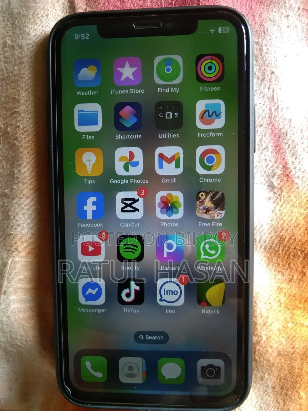 Apple iPhone X 64 GB Silver