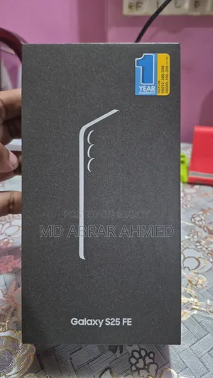New Samsung Galaxy S25 FE 256 GB Black