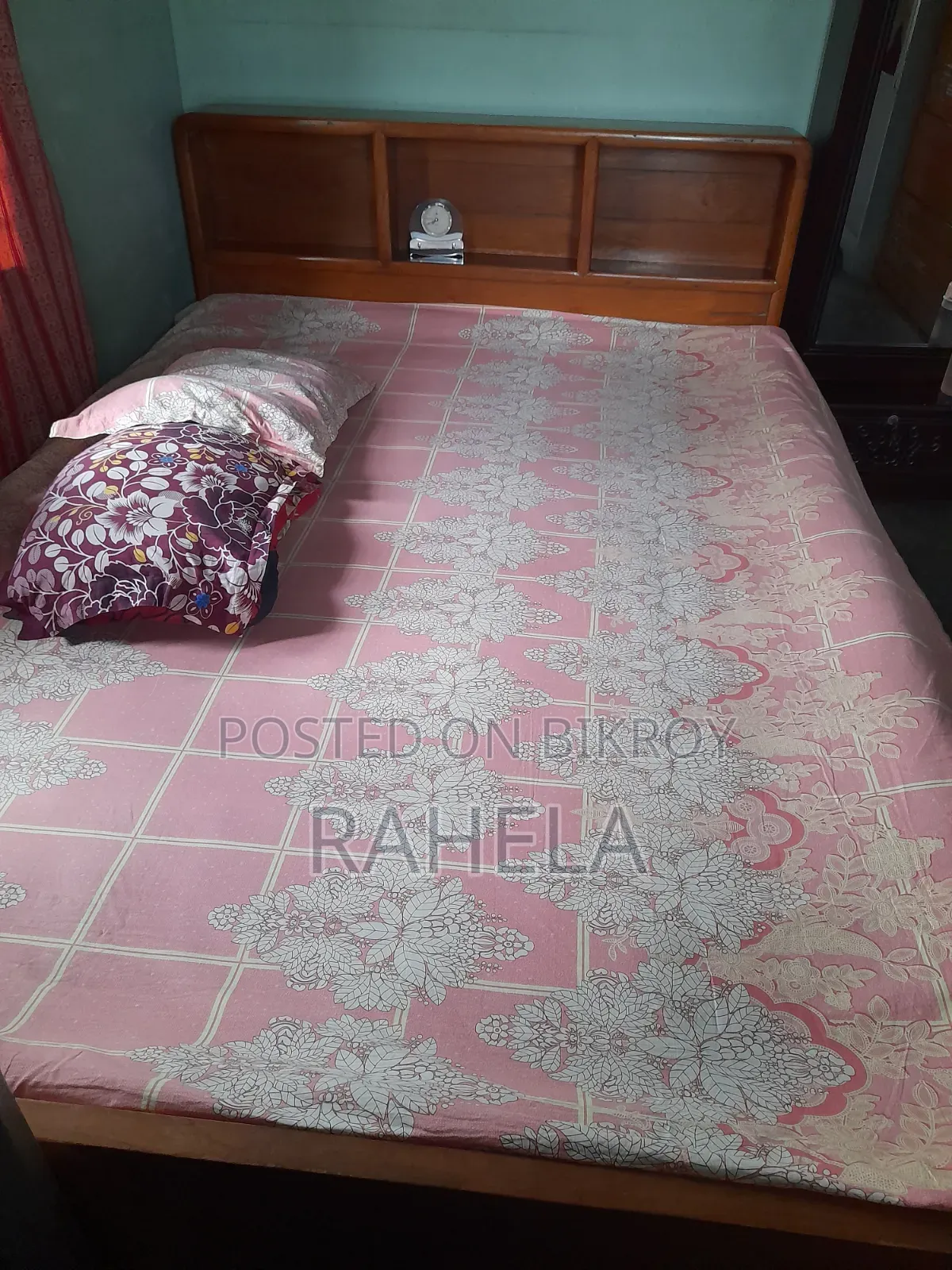 Teak Wood Bed for Sale
