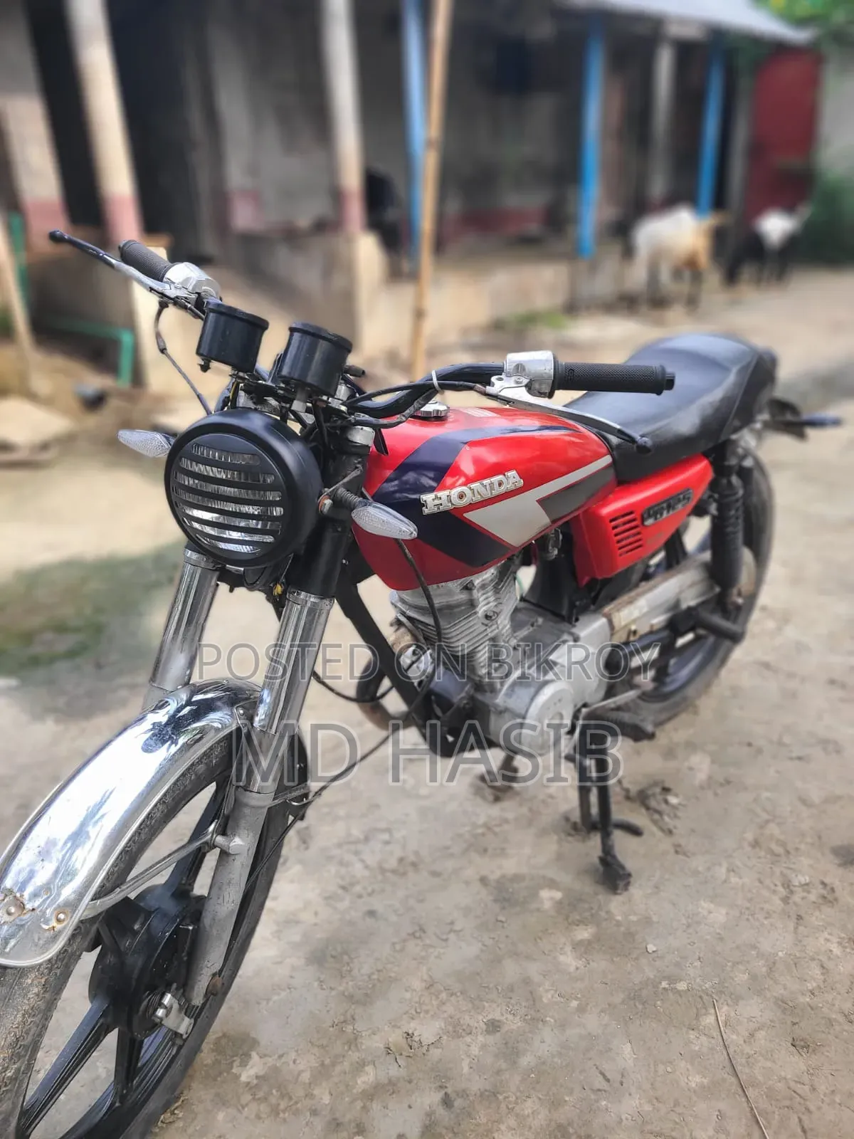 হোন্ডা সিজি১১০ ২০১০ লাল