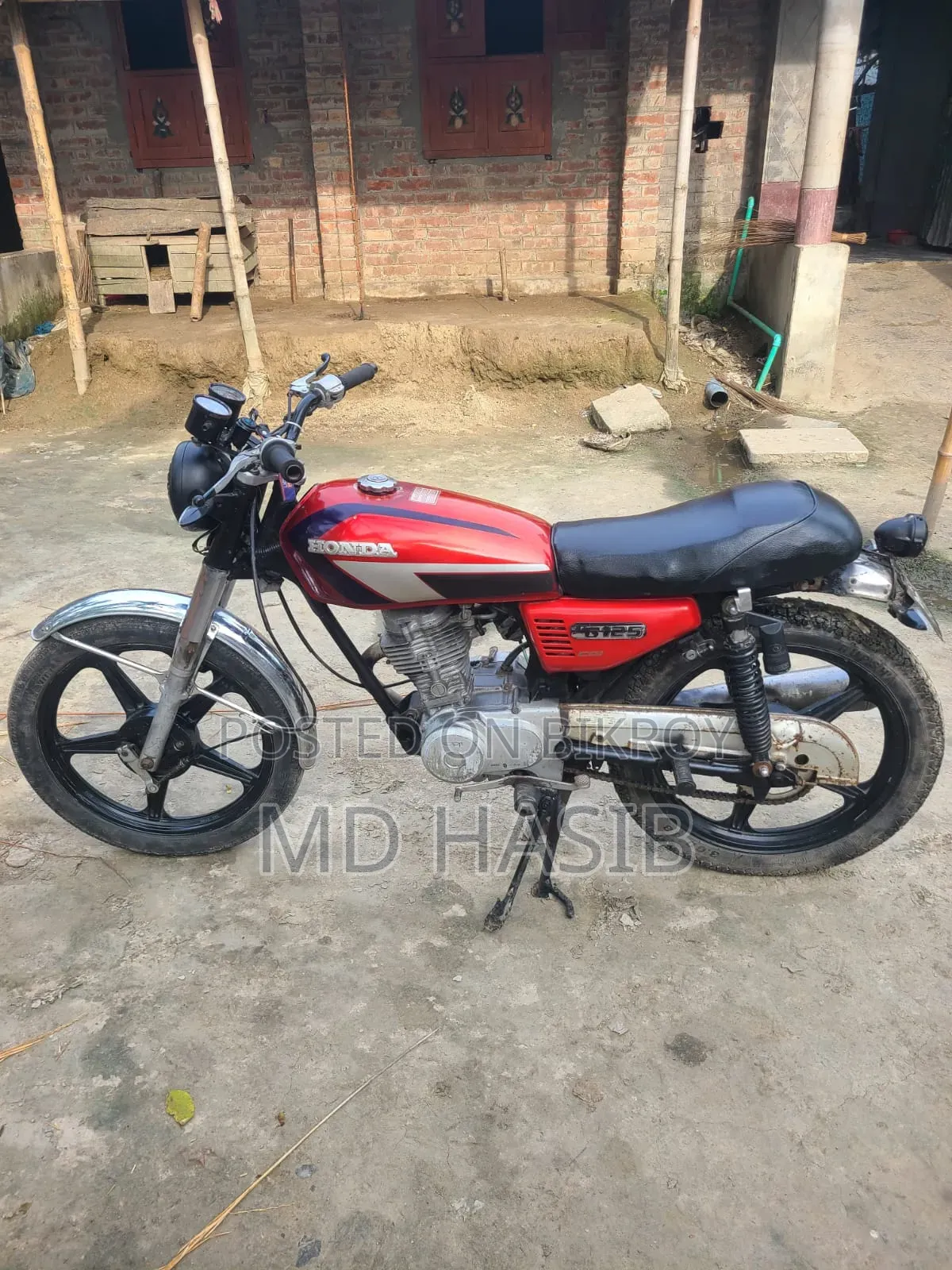 হোন্ডা সিজি১১০ ২০১০ লাল