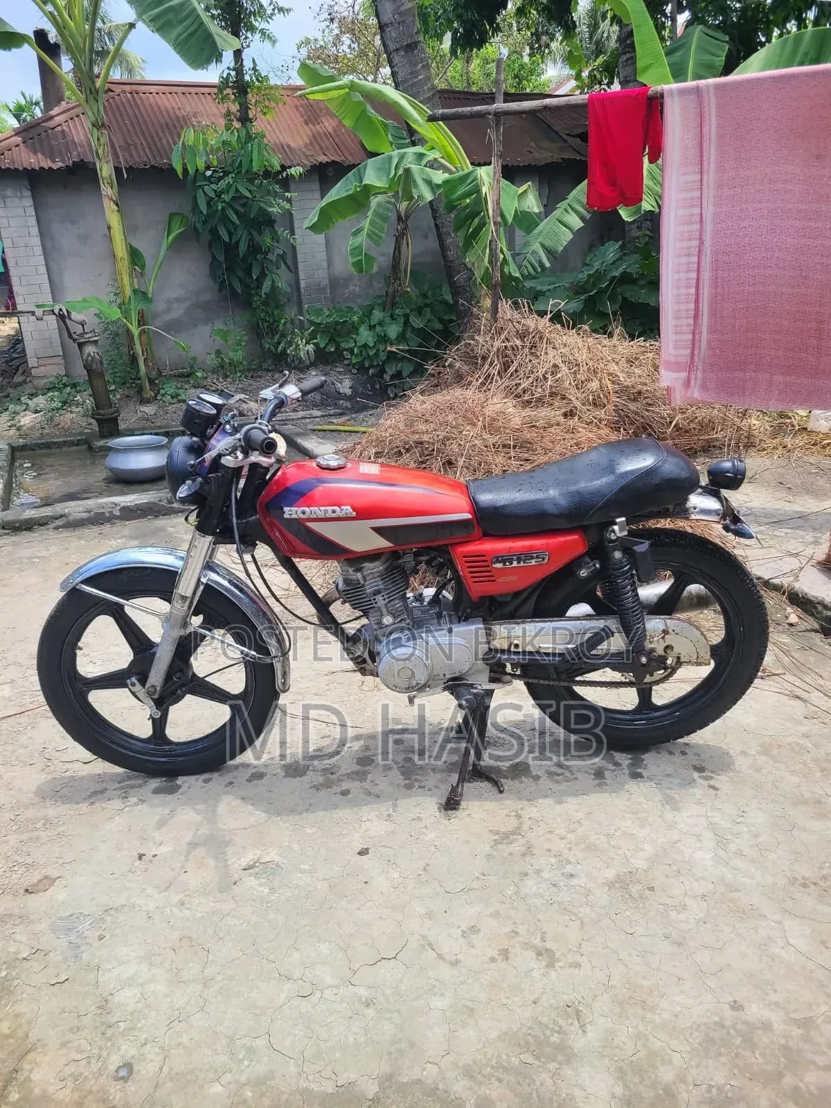 হোন্ডা সিজি১১০ ২০১০ লাল