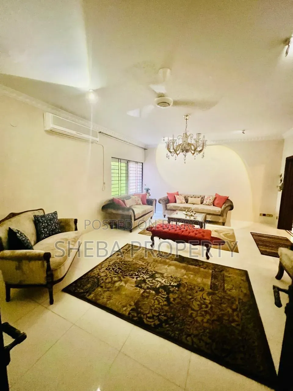 Furnished 4-Bedroom Apartment in Gulshan for rent