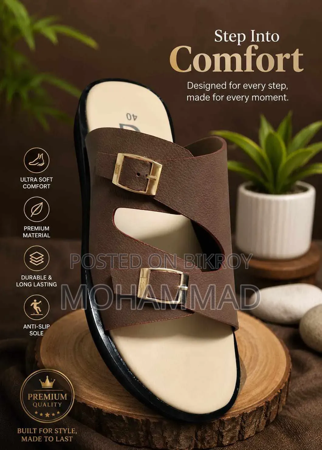 Comfortable and Attractive Stylish Gents Sandal