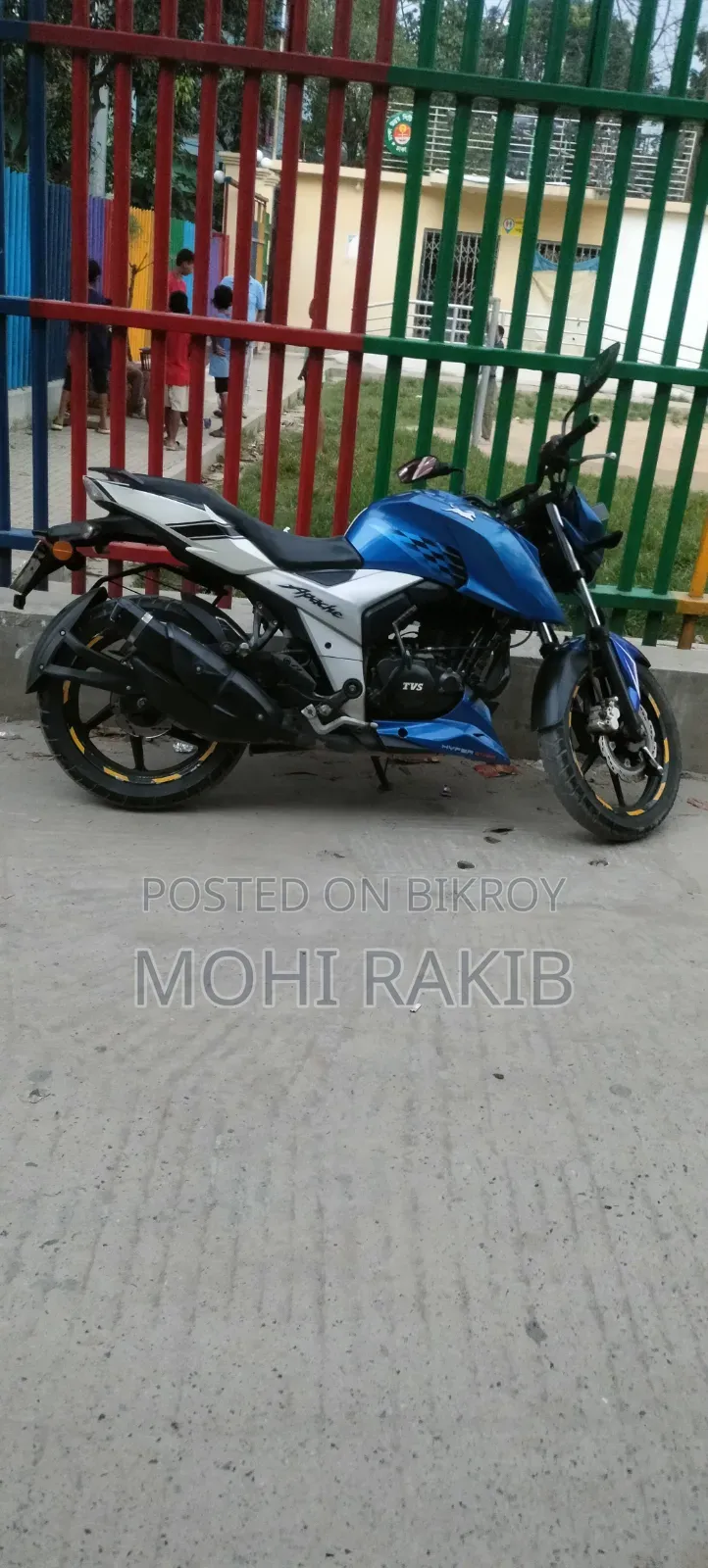 টিভিএস আপাচে ১৬০ ৪ভি ২০২০ ব্লু