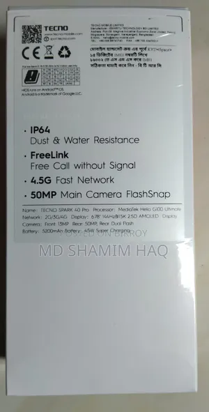 Tecno Spark 40 Pro 128 GB