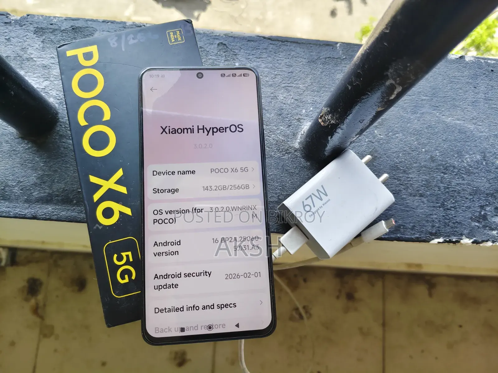 Xiaomi Poco X6 256 GB Black