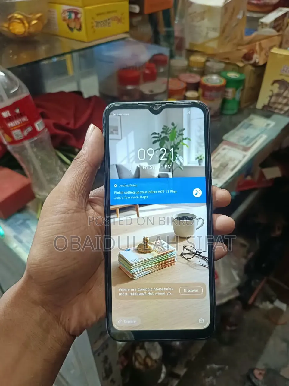 Infinix Hot 11 Play 64 GB Blue