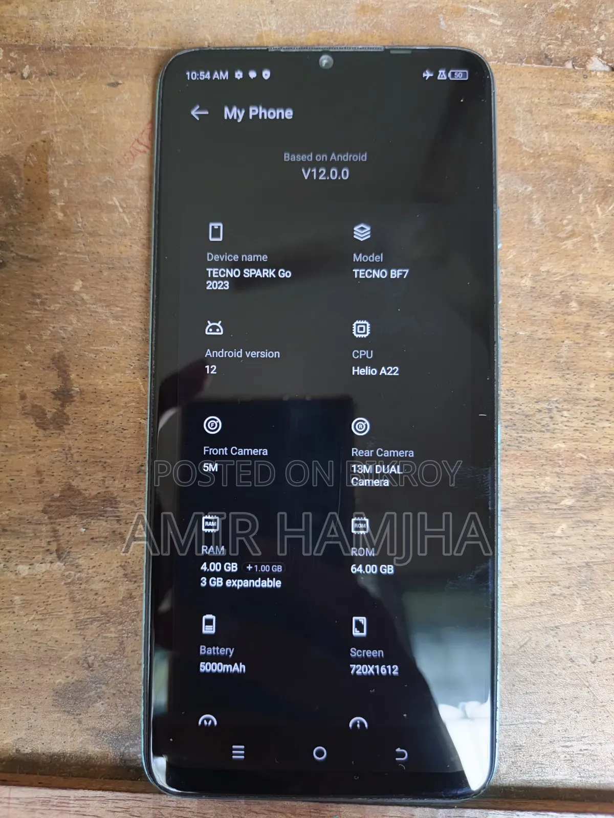 Tecno Spark Go 2023 64 GB Blue