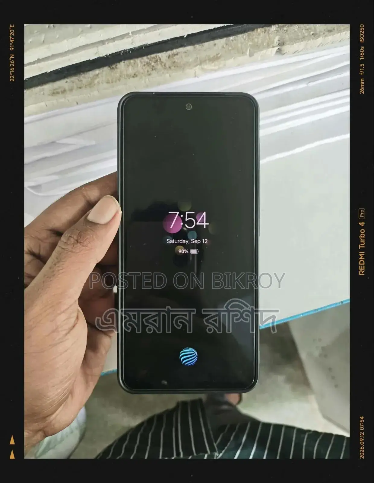 ভিভো ওয়াই ৪০০ ২৫৬ জিবি গ্রাফাইট