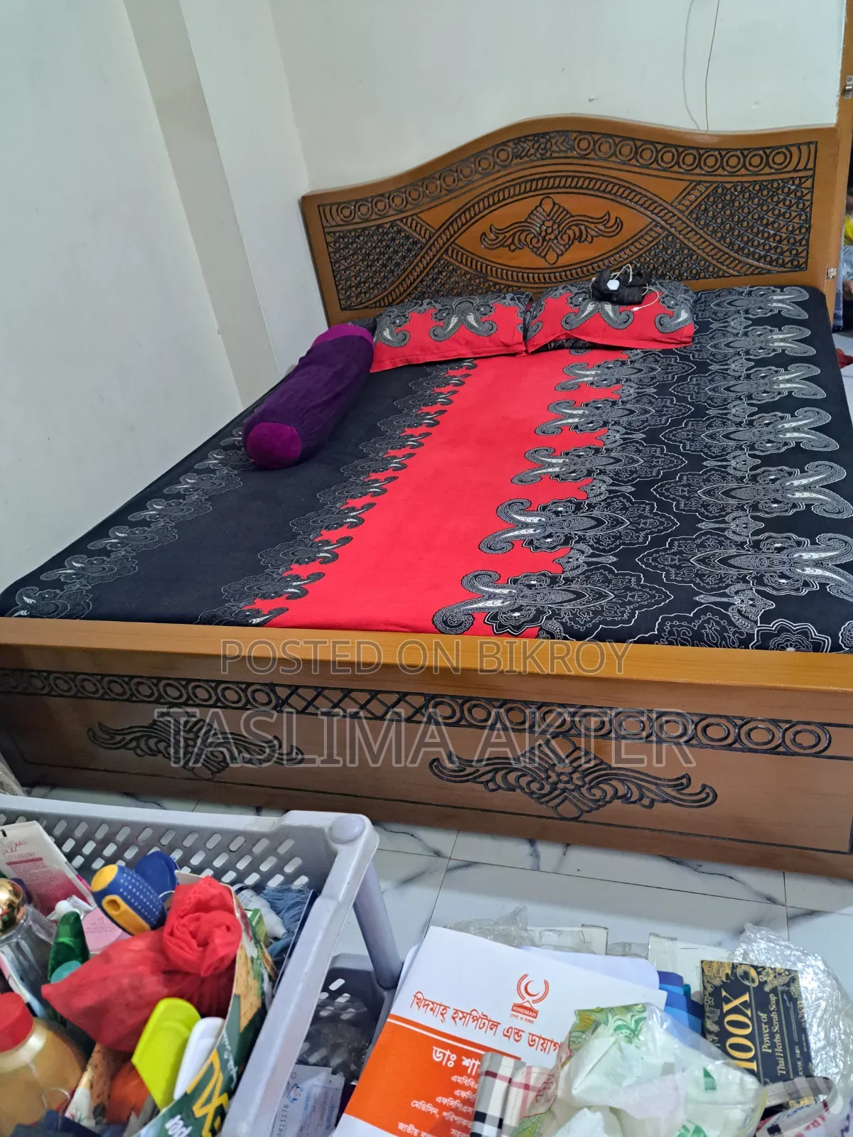 নতুন খাট বিক্রি করা হবে।