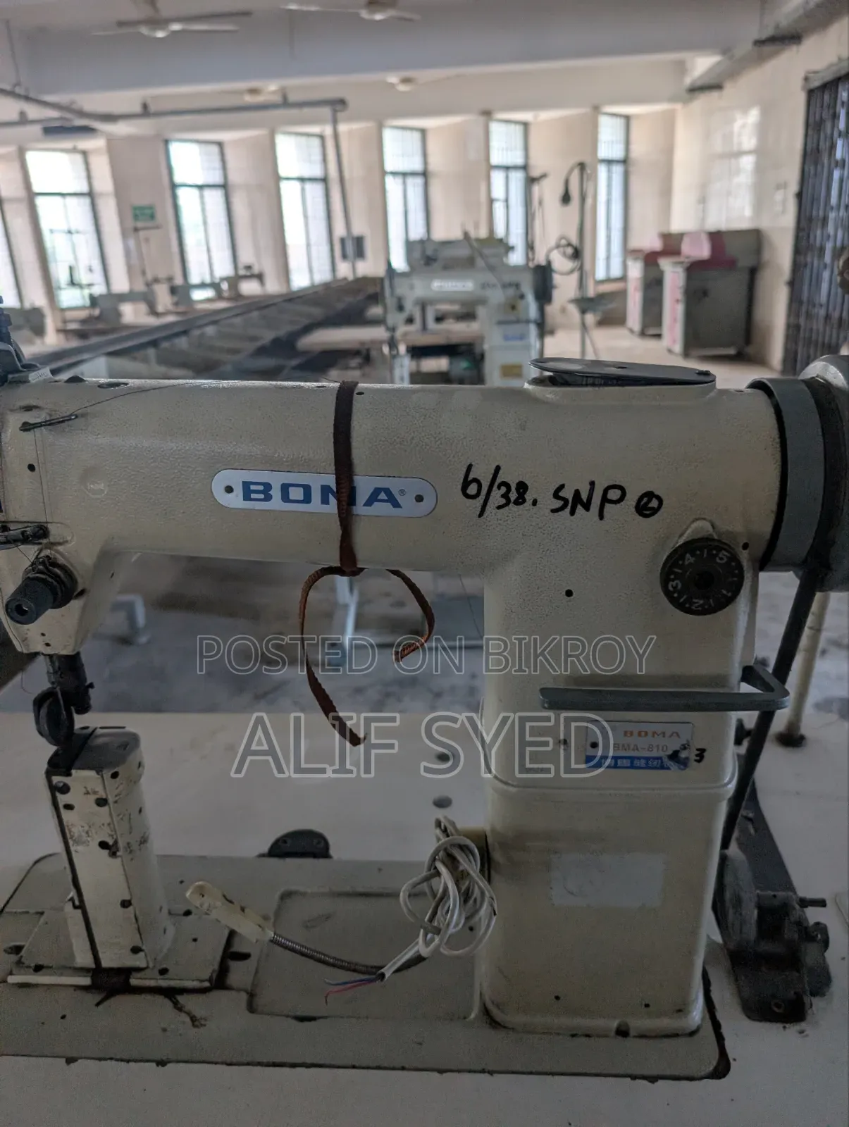 Leather Sewing Machine – Single Needle (High Push)
