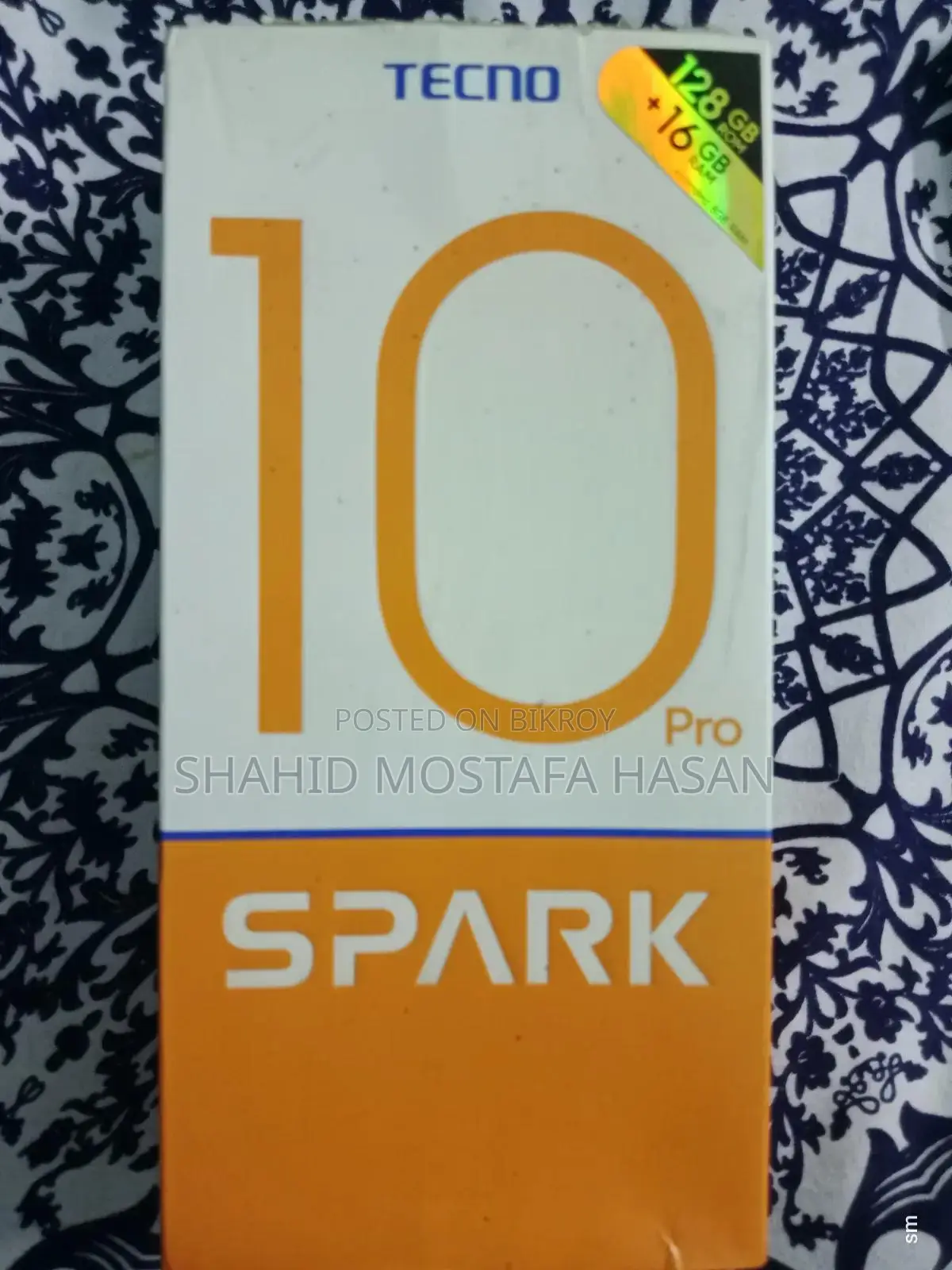 Tecno Spark 10 Pro 128 GB Black