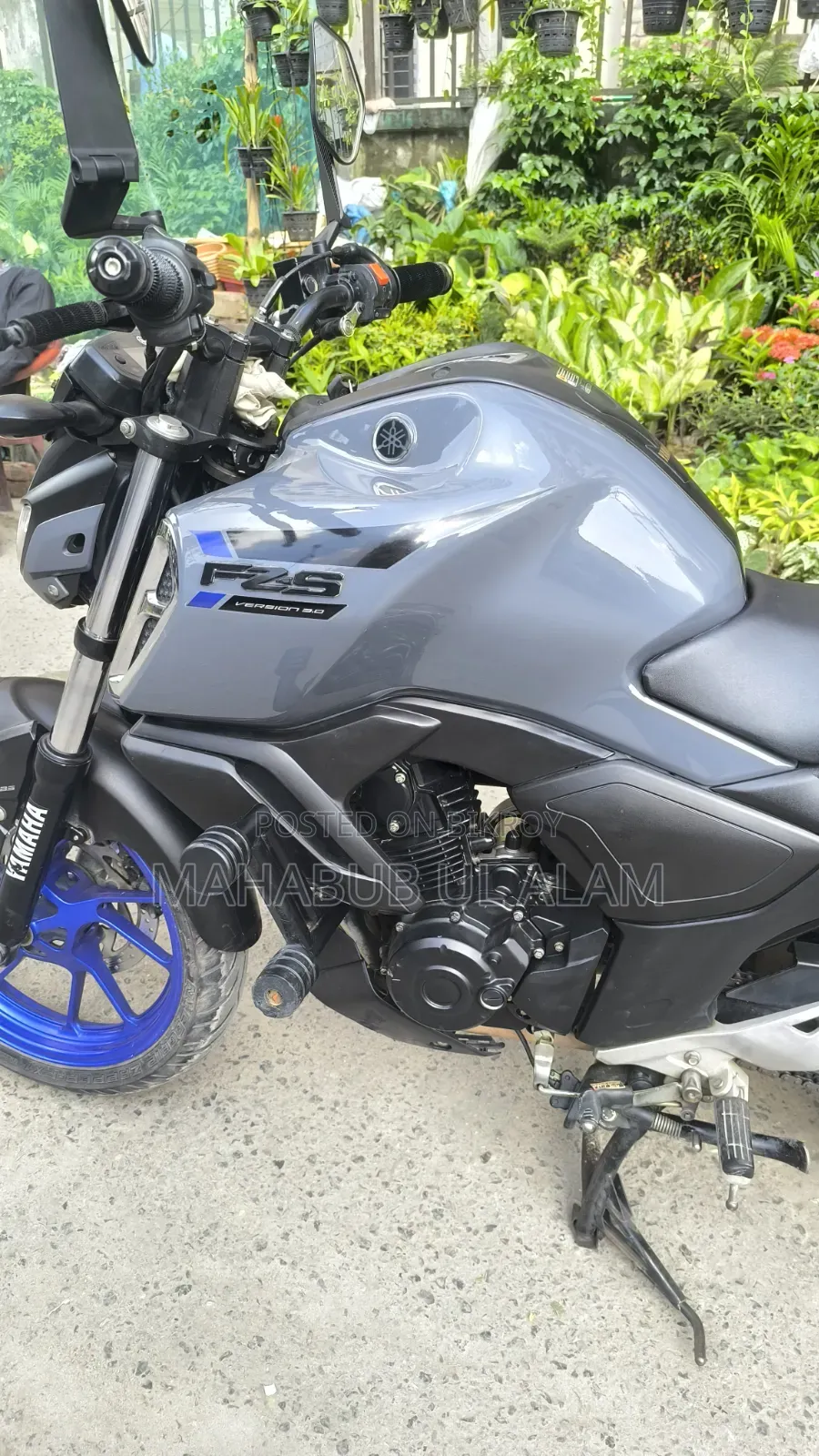 Yamaha FZS V3 2024 Gray