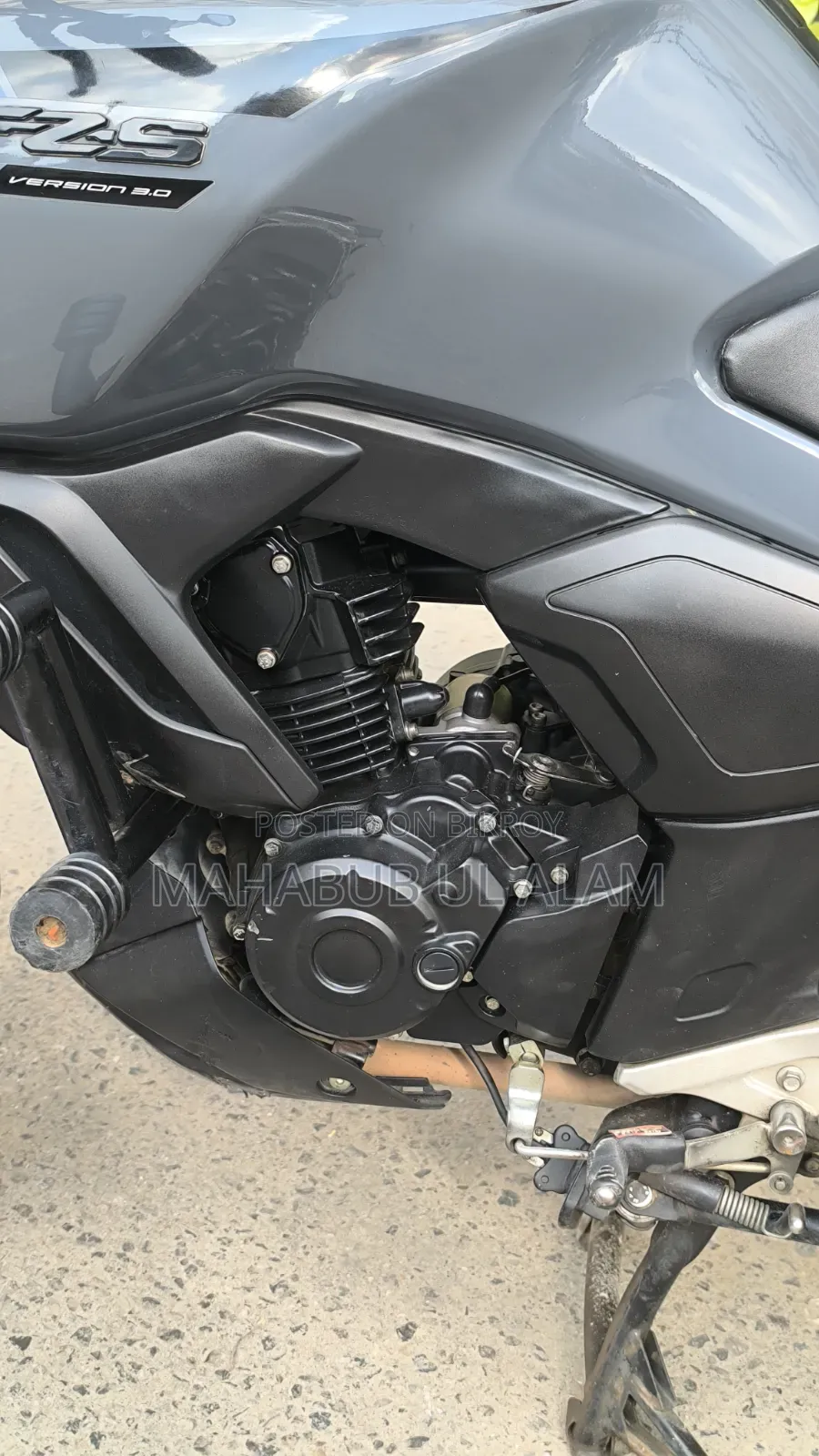 Yamaha FZS V3 2024 Gray