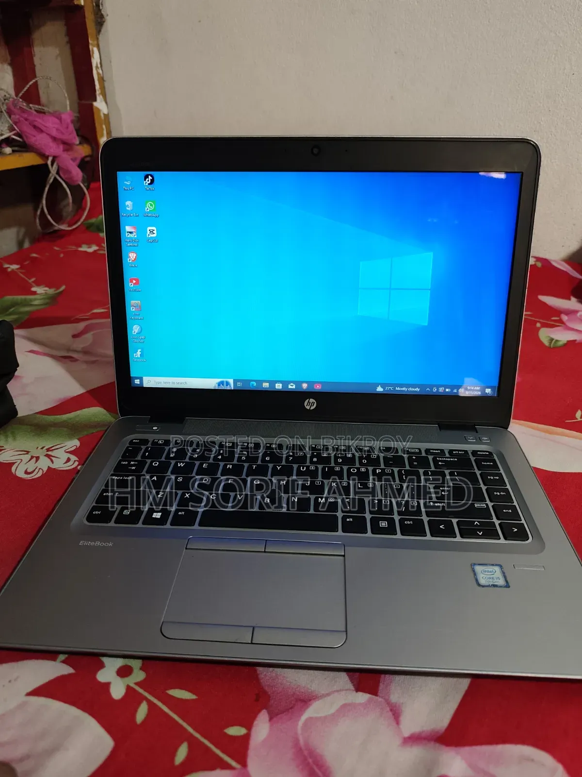 ল্যাপটপ HP EliteBook 840 G4 8GB Intel Core i5 HDD+SSD 256GB