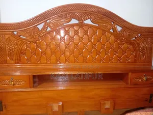 মেহগনি কাঠের সম্পূর্ণ নতুন খাট