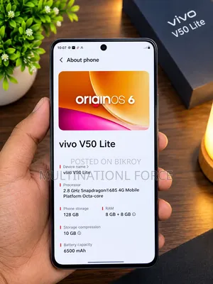 Vivo V50 Lite 256 GB Gold