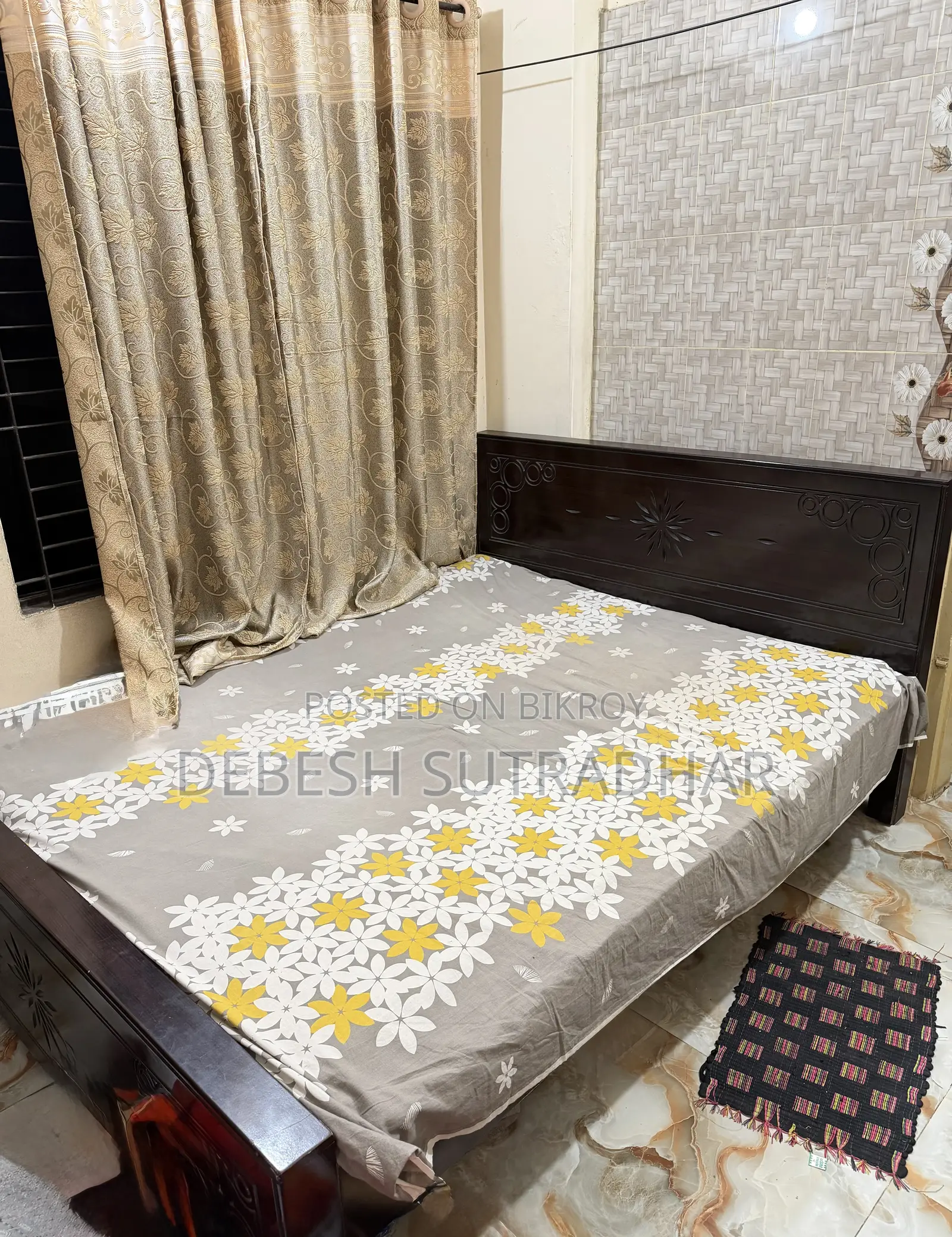 কুইন সাইজ বেড বিক্রয়ের জন্য
