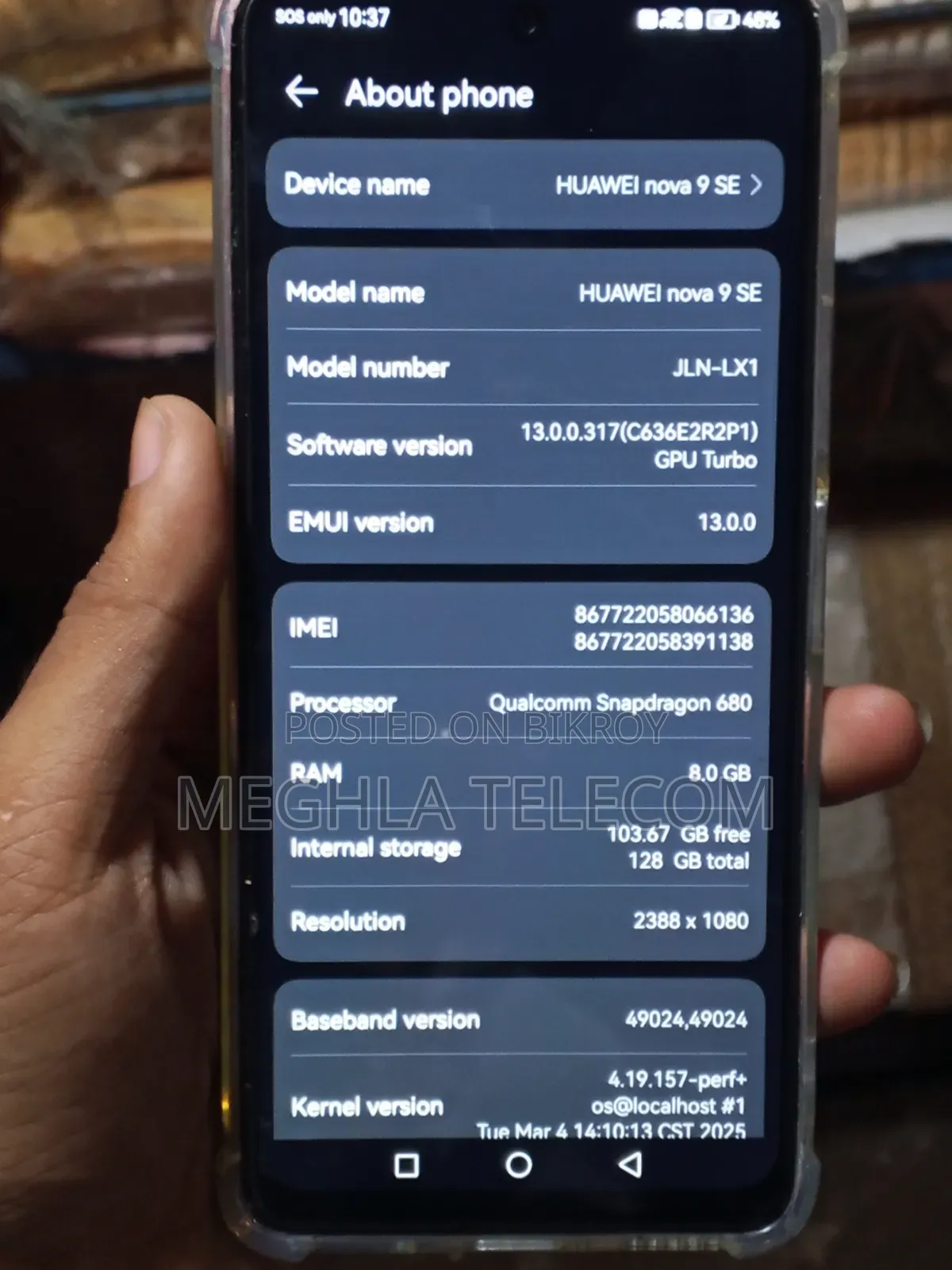 Huawei nova 9 SE 256 GB Blue