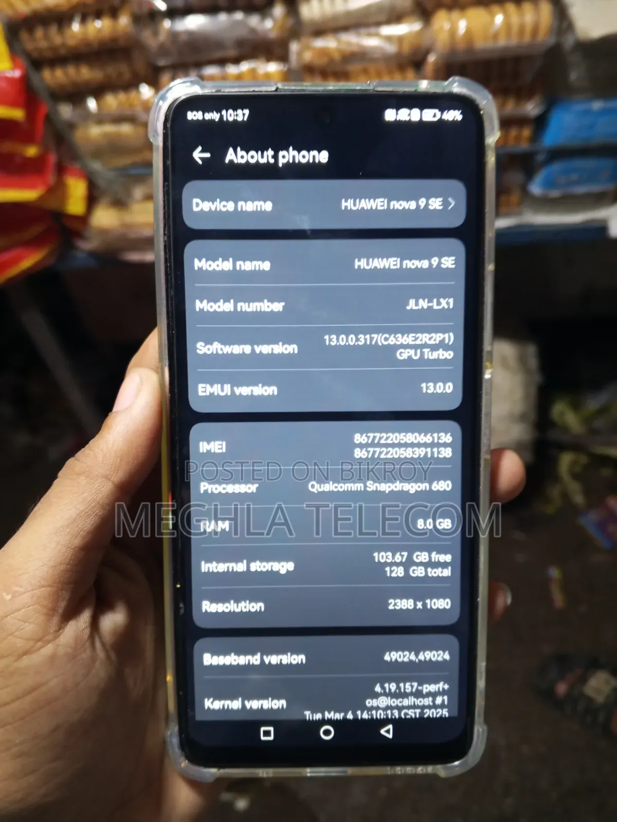 Huawei nova 9 SE 256 GB Blue
