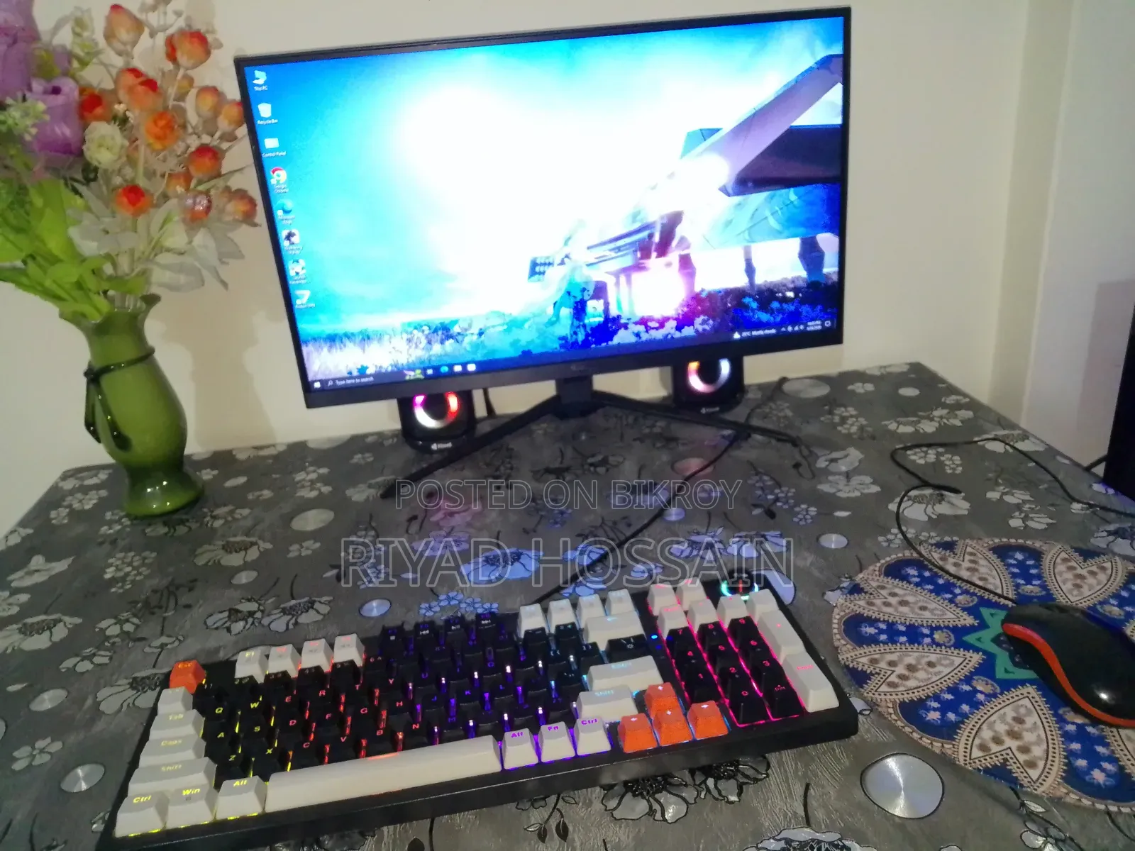 Desktop Computer MSI 16GB AMD Ryzen 5 SSD 512GB