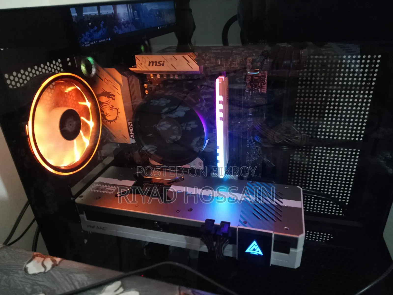 Desktop Computer MSI 16GB AMD Ryzen 5 SSD 512GB