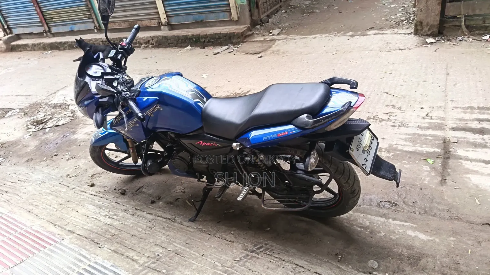 TVS Apache RTR 160 2V 2018 Blue