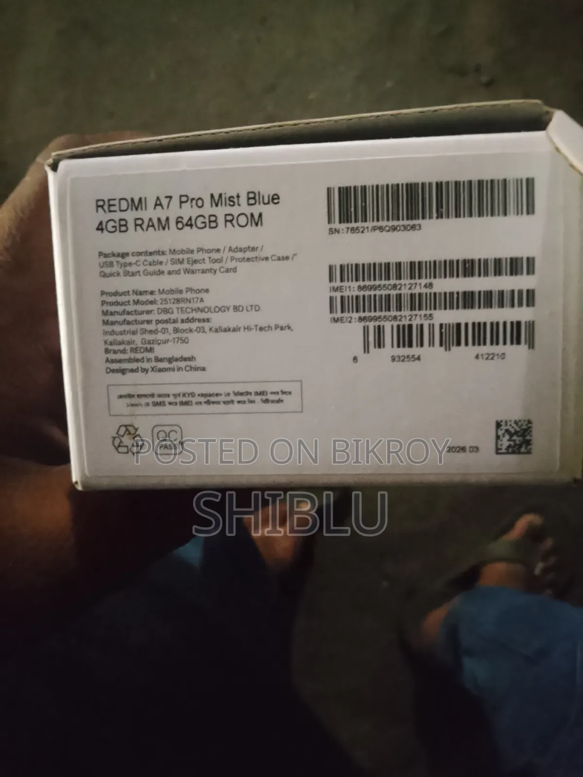 New Xiaomi Redmi Note 15 128 GB Green
