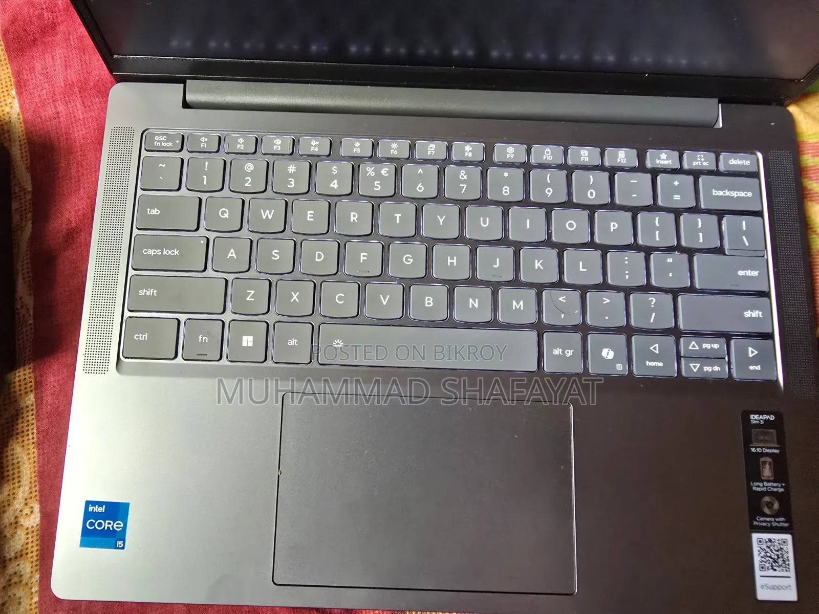 Laptop Lenovo Ideapad 3 16GB Intel Core i5 SSD 512GB