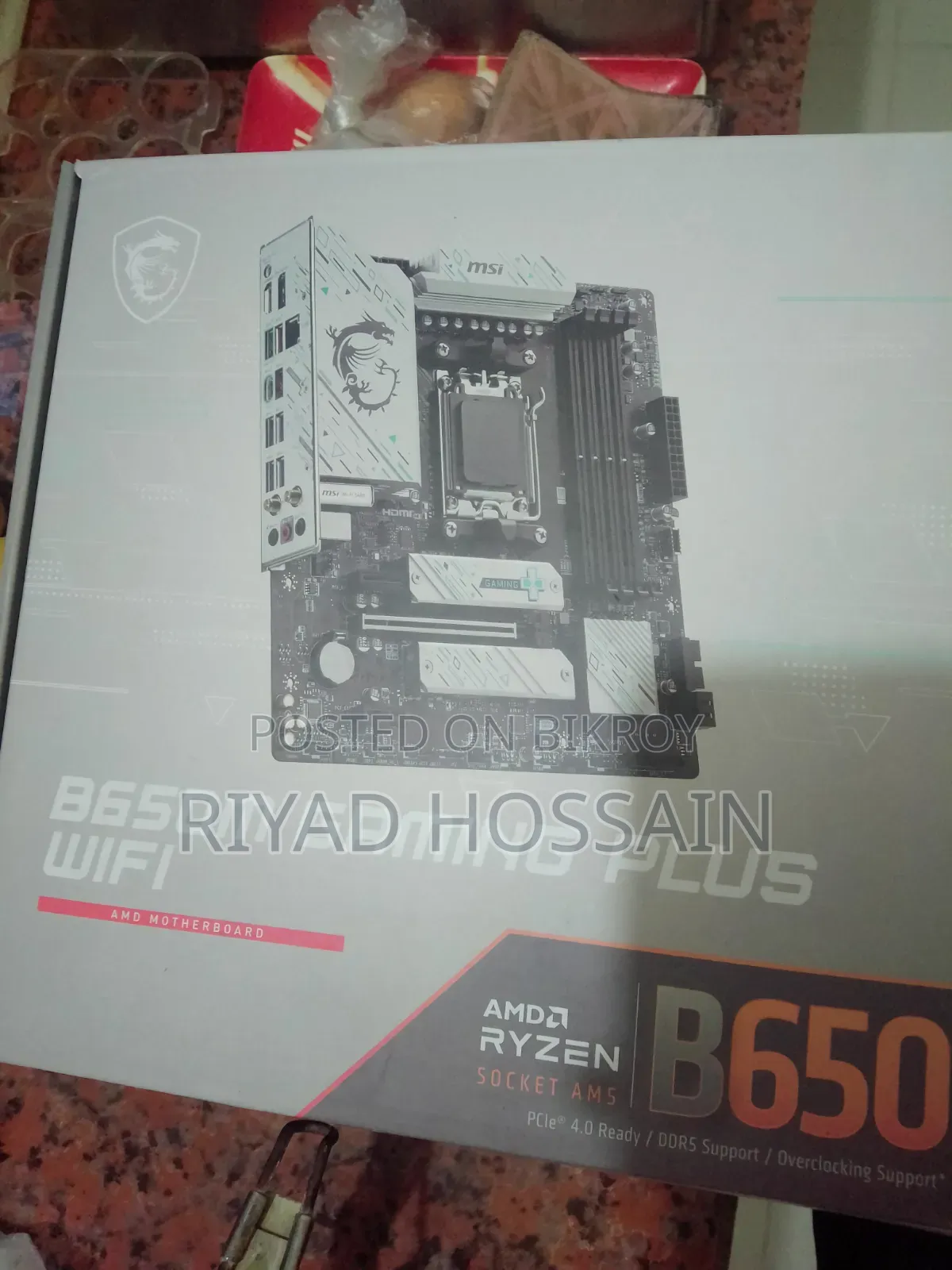 Desktop Computer MSI 16GB AMD Ryzen 5 SSD 512GB