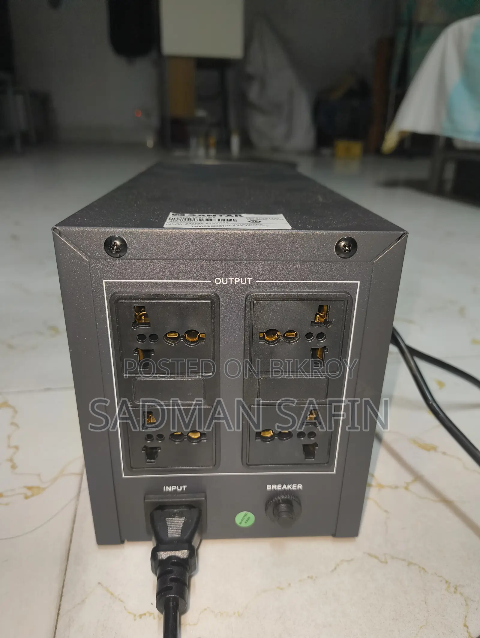 স্যান্টাক রবাস্ট আরএস১২০০ভিএ (মেটাল বডি) (ব্র্যান্ড নিউ)