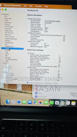 Laptop Apple MacBook Air 2022 M2 8GB Apple M2 SSD 256GB