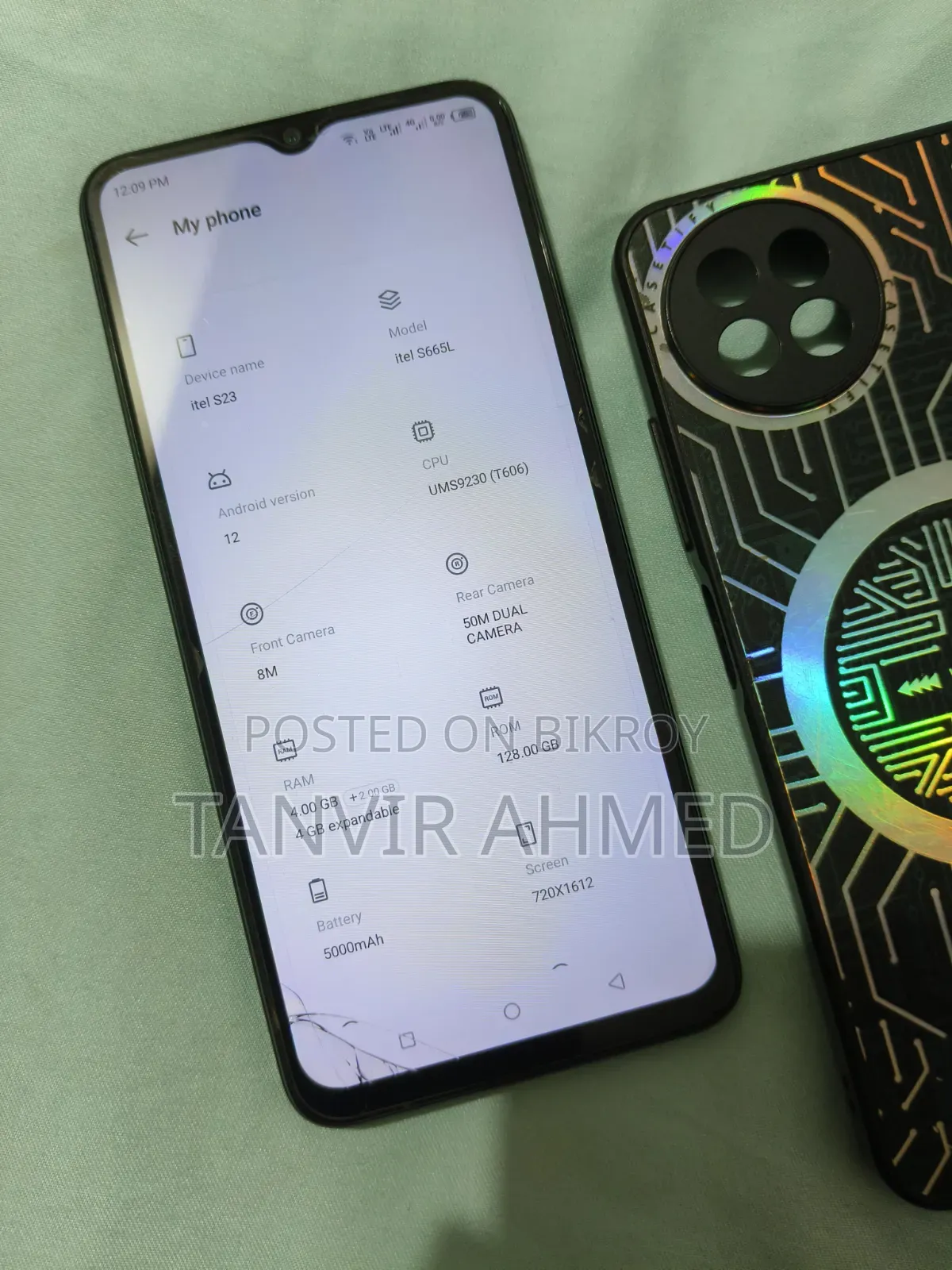 Itel S23 128 GB Gray