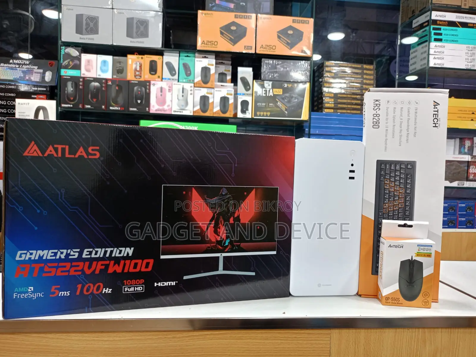 New Desktop Computer 8GB Intel Core i5 HDD+SSD 500GB