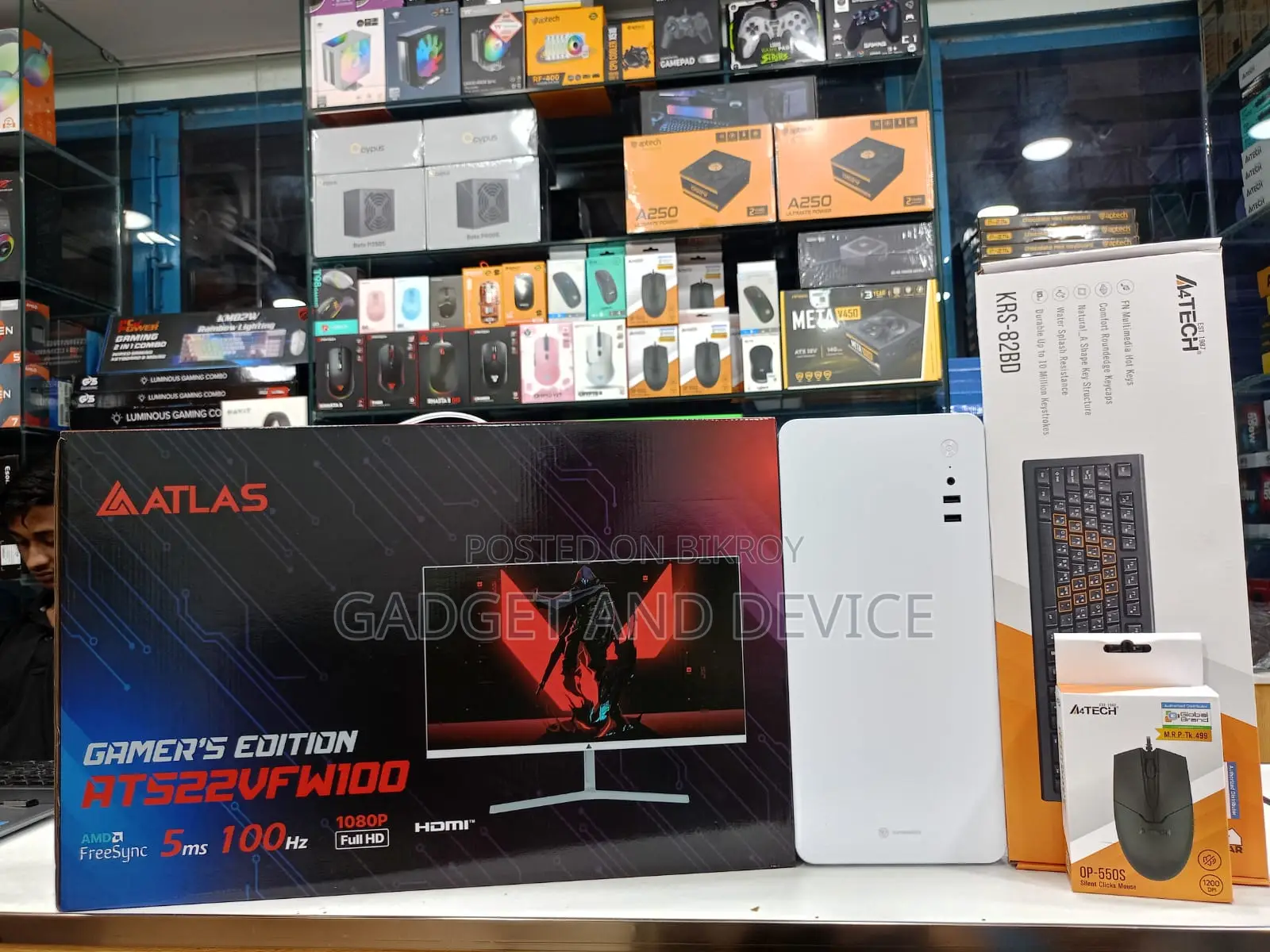 New Desktop Computer 8GB Intel Core i5 HDD+SSD 500GB