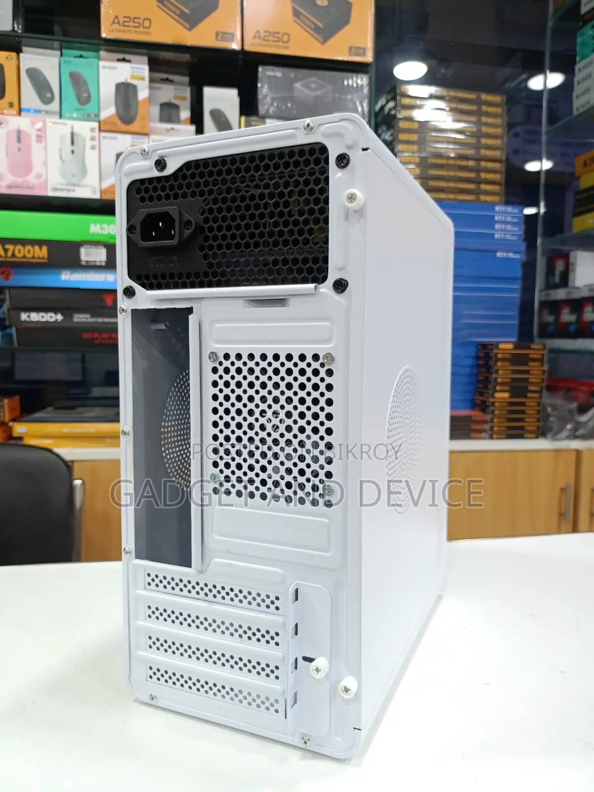 Revenger ECO 200 Mini Tower White Desktop Casing With Standard PSU