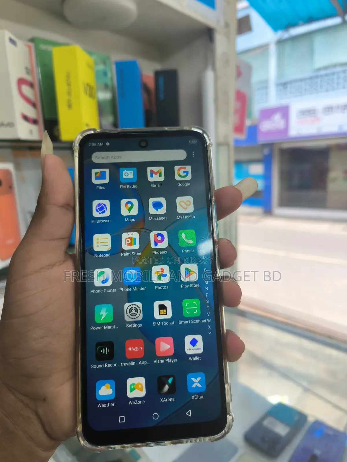 ইনফিনিক্স হট ১২ ১২৮ জিবি সবুজ