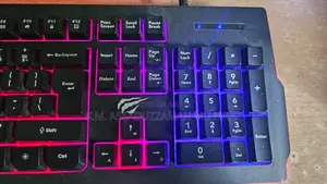 Multi-Function Backlit Membrane Gaming Keyboard
