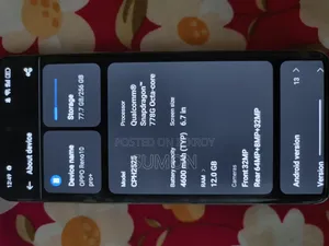 অপ্পো রেনো ২৫৬ জিবি গোল্ড