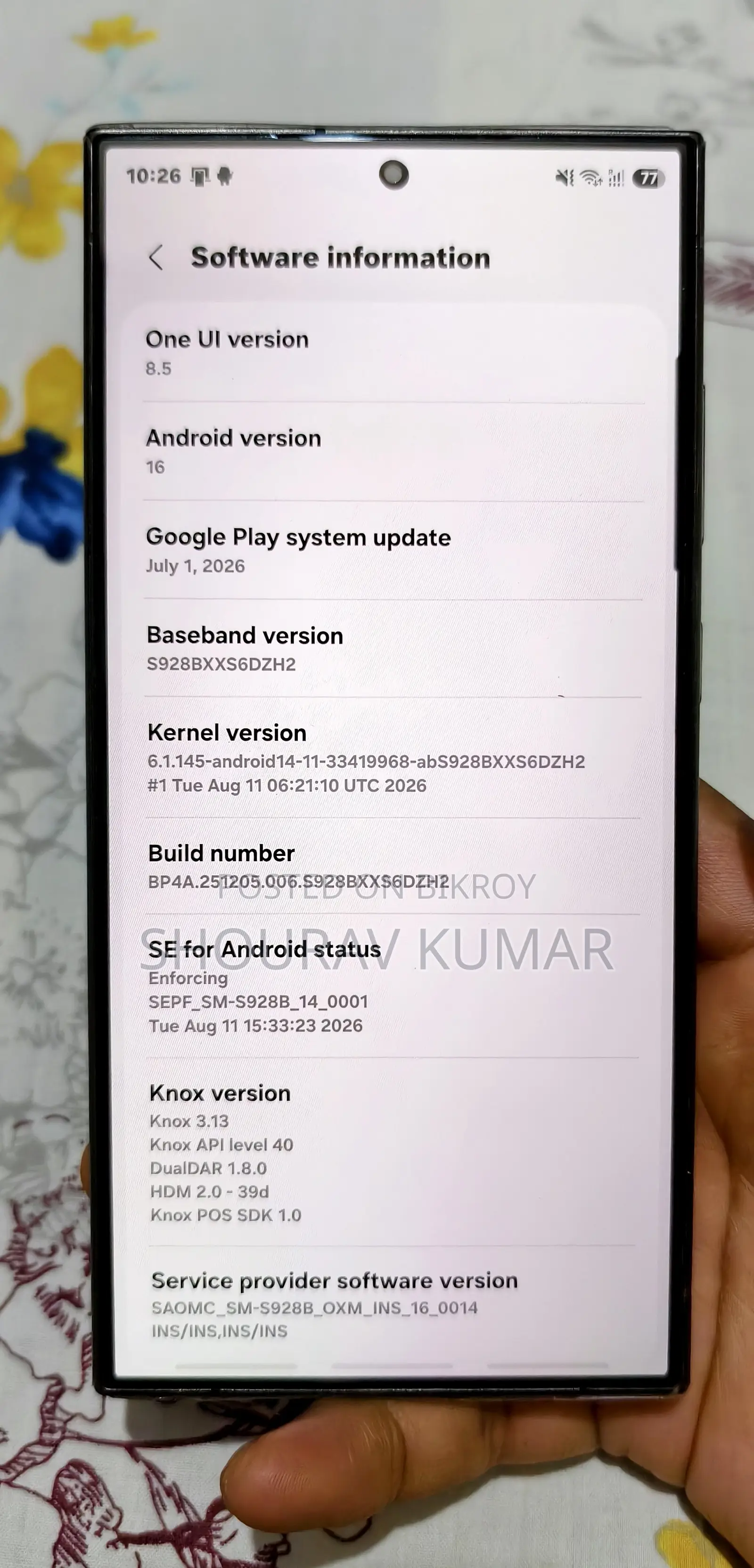 Samsung Galaxy S24 Ultra 256 GB Black