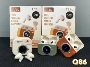 Q86 Vintage Camera Look Wireless Earphones