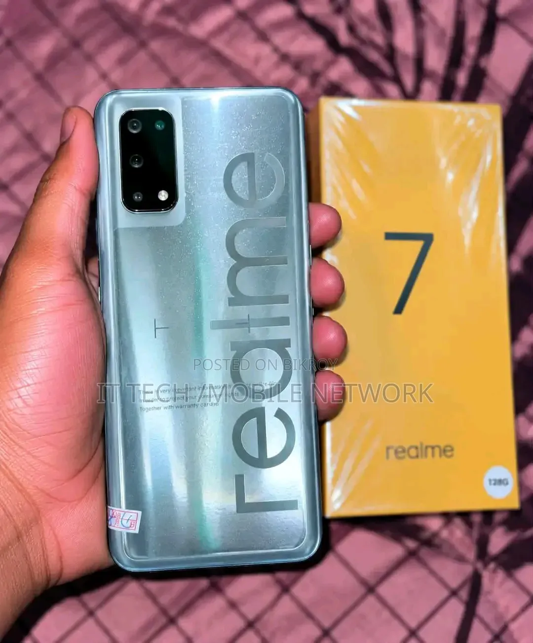 New Realme 7 5G 128 GB Black