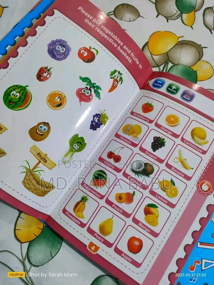 Intelligent Learning Study Book for Baby