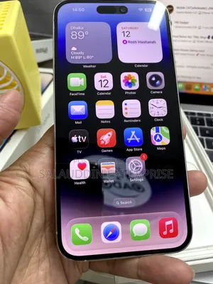 অ্যাপল আইফোন ১৪ প্রো ম্যাক্স ১২৮ জিবি সিলভার