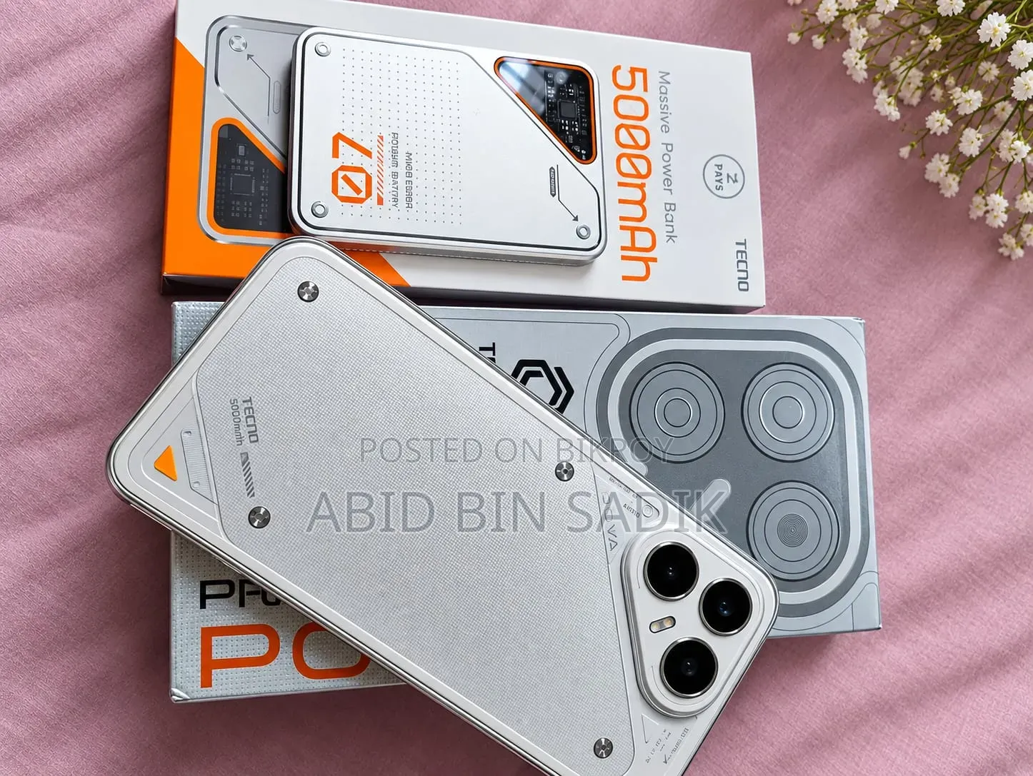 Tecno Pova 7 Pro 5G 256 GB White