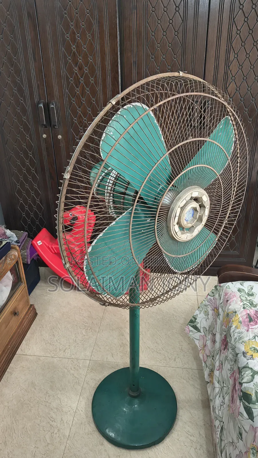Original Long Pakistani GFC Stand Fan