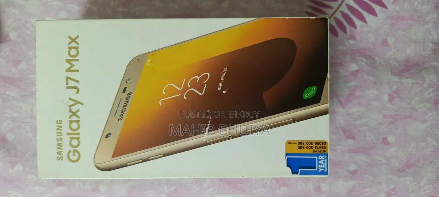 Samsung Galaxy J7 Max 32 GB Black