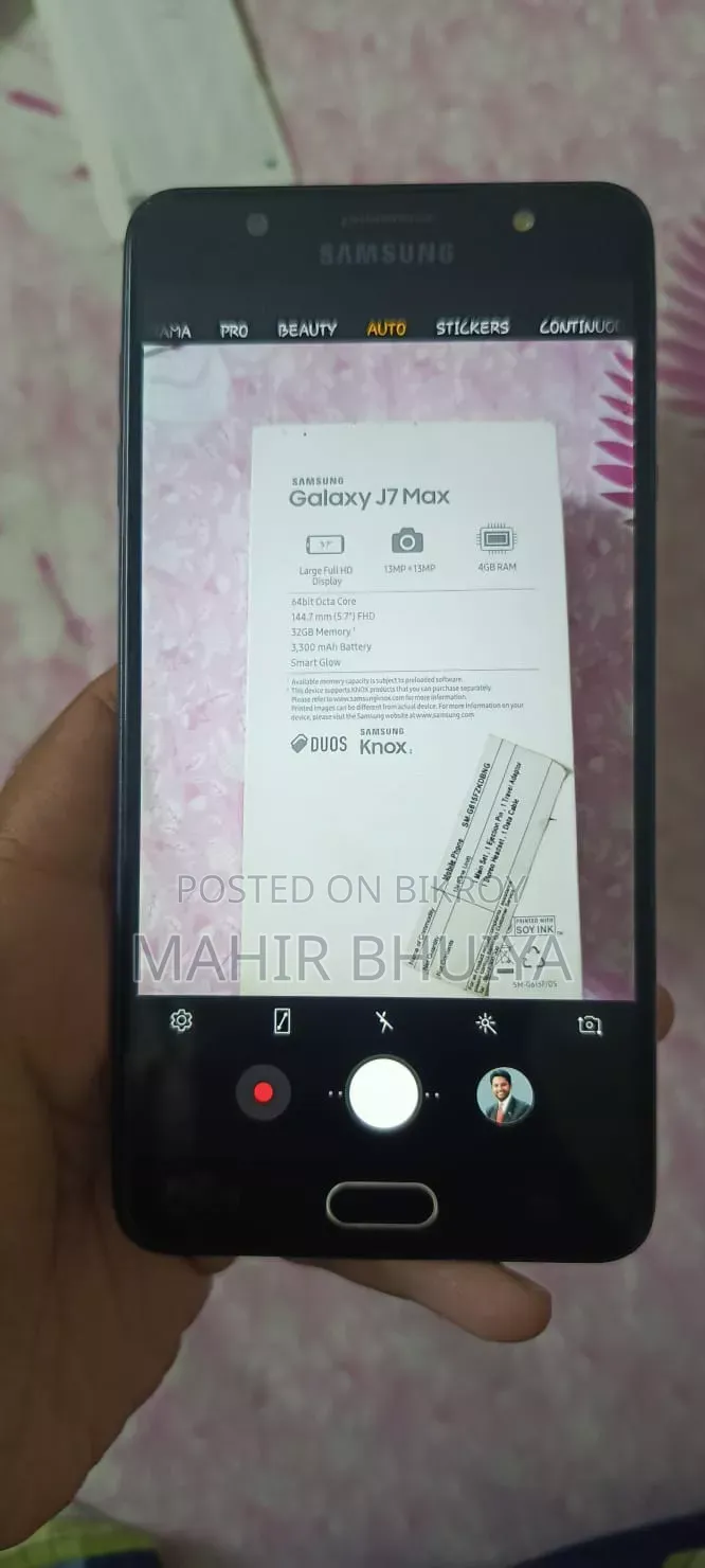 Samsung Galaxy J7 Max 32 GB Black